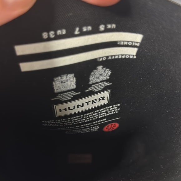 Hunter Boots - Picture 5 of 5